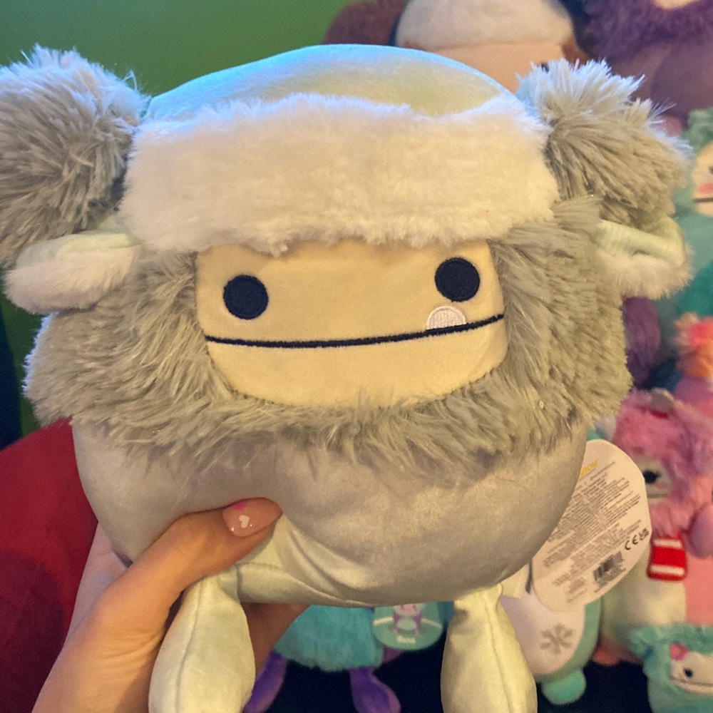 Evita the Bigfoot squishmallow 🤍